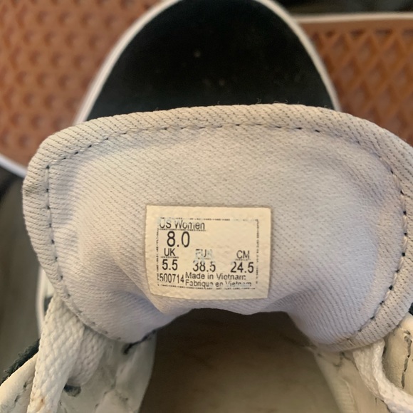 Black and White Checkered VANS sz 8 - Picture 5 of 5